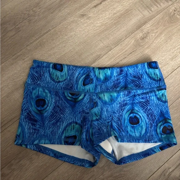 Fleo Paradise Peacock Shorts (Original) - Size Medium Women - Picture 2 of 4